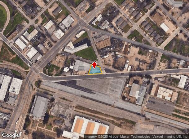 940 S Haskell Ave, Dallas, TX Parcel Map