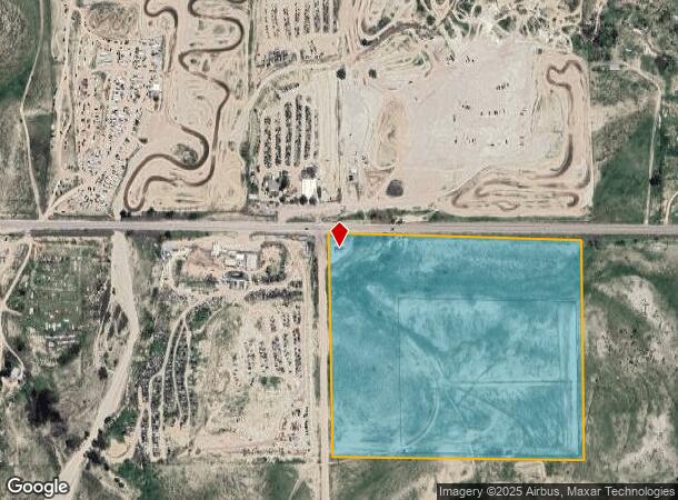  415 N Franceville Coal Mine Rd, Colorado Springs, CO Parcel Map