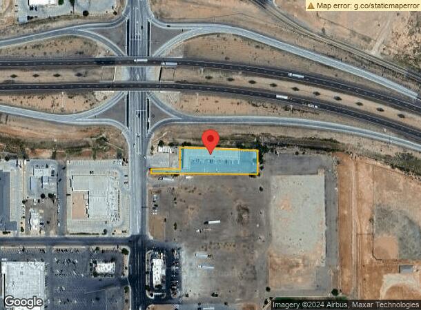  1608 N Park Dr, Winslow, AZ Parcel Map