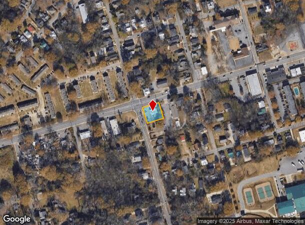  1293 W Broad St, Athens, GA Parcel Map
