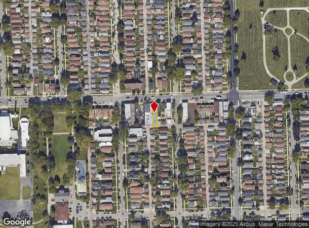  6843 W Addison St, Chicago, IL Parcel Map