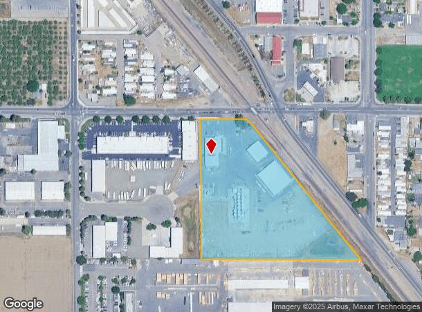 6800 E Whitmore Ave, Hughson, CA Parcel Map