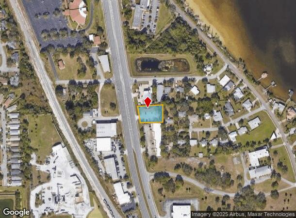 2845 N Harbor City Blvd, Melbourne, FL Parcel Map