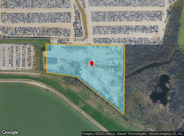  513 Idlewild Rd, Grand Prairie, TX Parcel Map