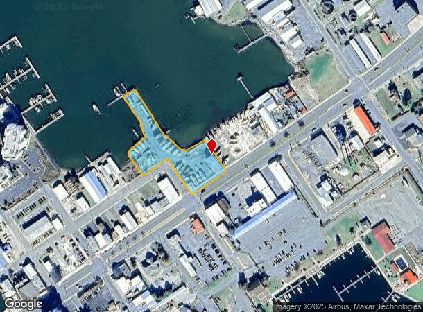 822 W Main St, Crisfield, MD Parcel Map