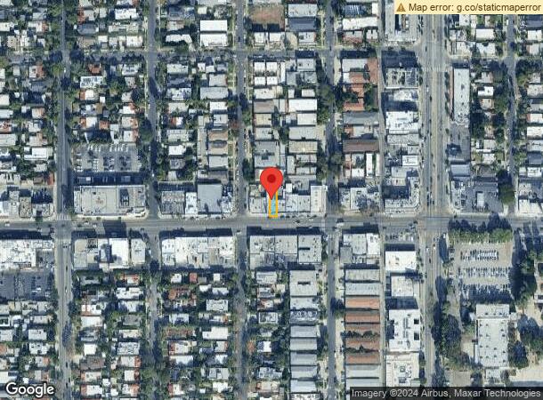  7969 Melrose Ave, Los Angeles, CA Parcel Map