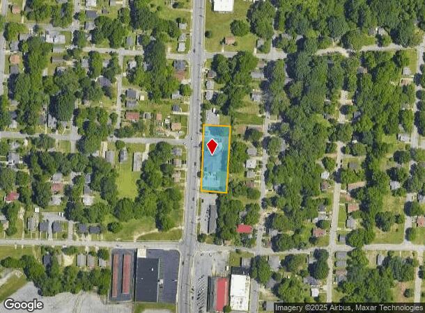  400 N Centennial St, High Point, NC Parcel Map