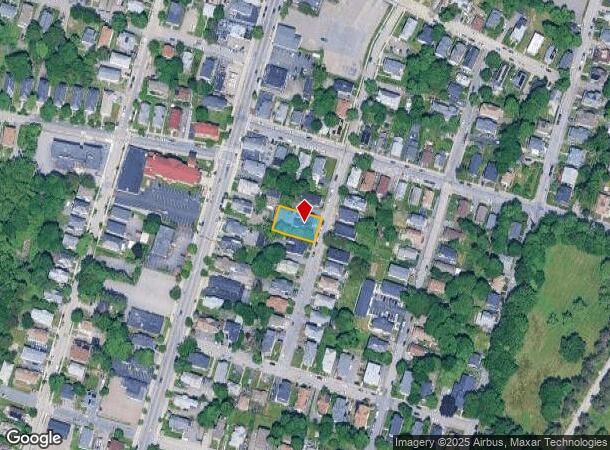  11 Ashton St, Worcester, MA Parcel Map