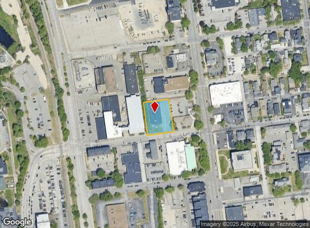  35 W West Brook St, Manchester, NH Parcel Map