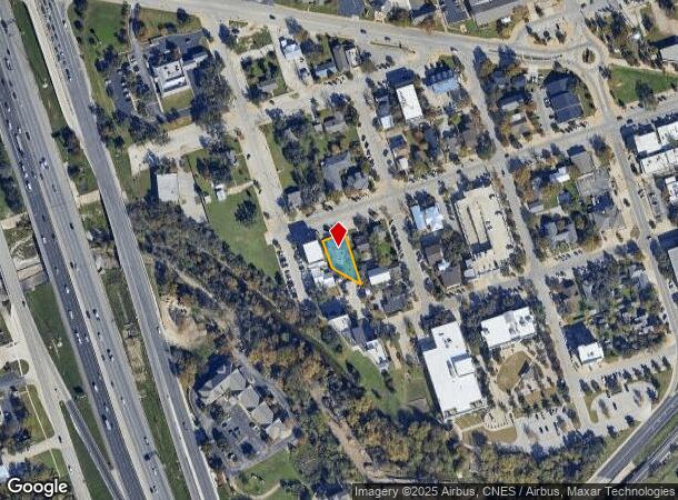  407 W Main St, Round Rock, TX Parcel Map