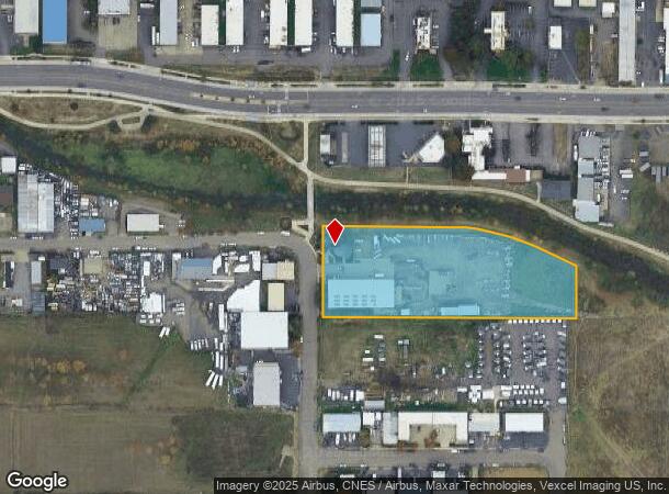  1285 Wallis St, Eugene, OR Parcel Map