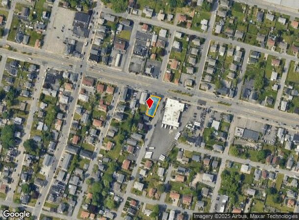 117 Boyden St, Fall River, MA Parcel Map