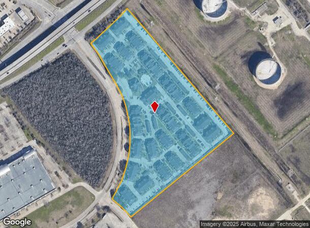  901 S Kobayashi Rd, Webster, TX Parcel Map