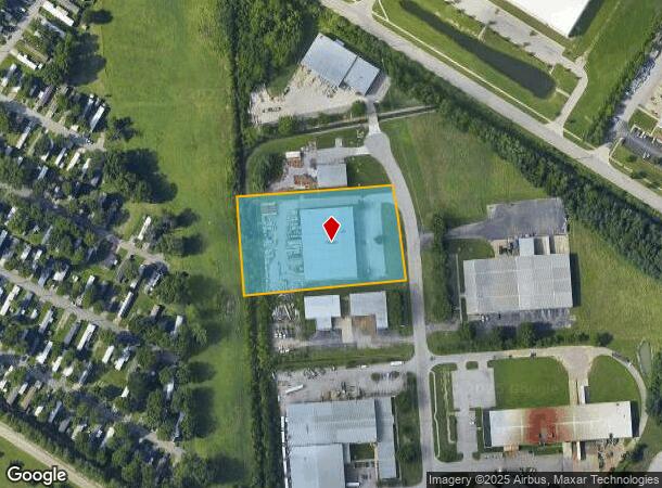  7040 International Dr, Louisville, KY Parcel Map