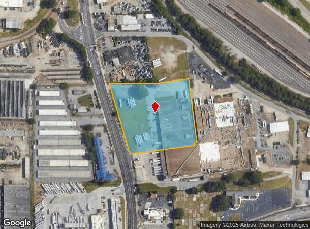  4858 Old Dixie Hwy, Forest Park, GA Parcel Map