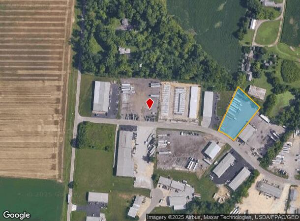 4185 Lisa Dr, Tipp City, OH Parcel Map