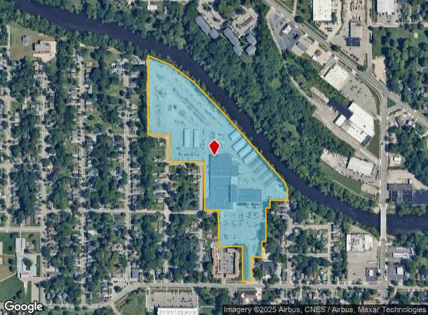  530 W Willow St, Lansing, MI Parcel Map