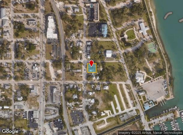  506 N 2Nd St, Fort Pierce, FL Parcel Map