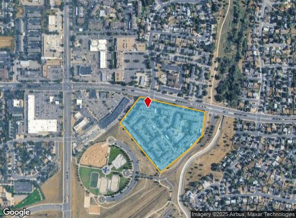  15601 E Caspian Cir, Aurora, CO Parcel Map