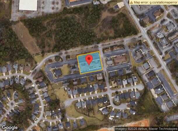  2822 Hillcreek Dr, Augusta, GA Parcel Map