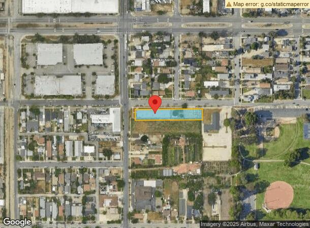  718 E Maitland St, Ontario, CA Parcel Map