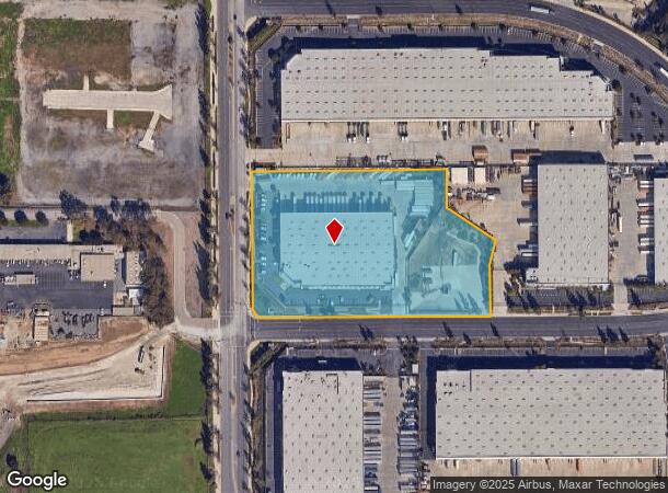  18780 Central Ave, Carson, CA Parcel Map