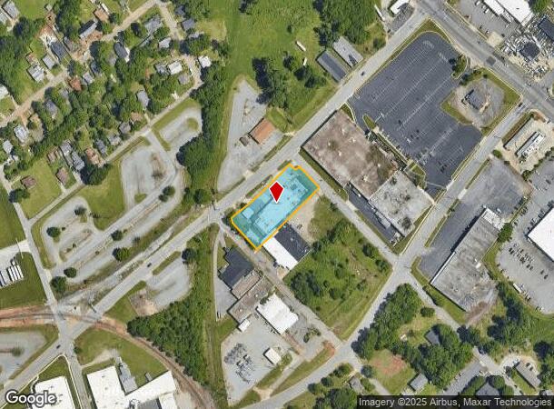  201 W Market Center Dr, High Point, NC Parcel Map
