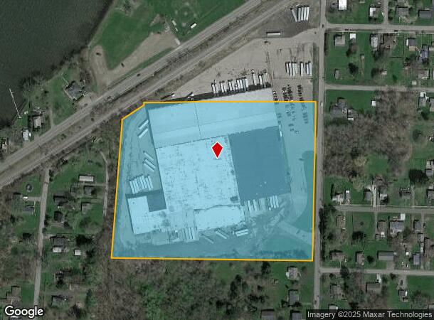  133 Jackson Ave, Jamestown, NY Parcel Map