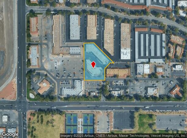  2510 E Sunset Rd, Las Vegas, NV Parcel Map