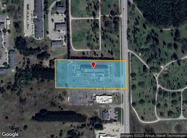 1650 S Mitchell St, Cadillac, MI Parcel Map