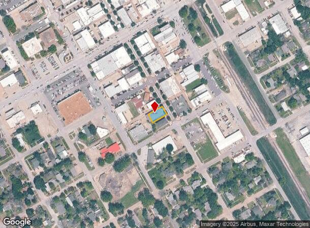 211 S Dallas St, Ennis, TX Parcel Map