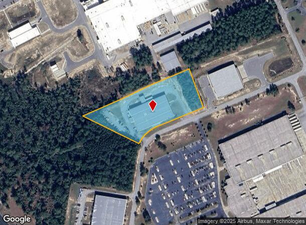  1025 Technology Dr, West Columbia, SC Parcel Map