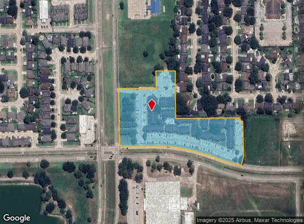  4747 Burke Rd, Pasadena, TX Parcel Map