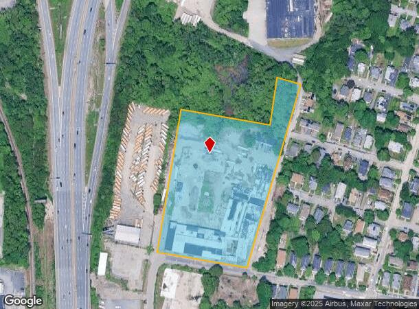  38 Harlow St, Worcester, MA Parcel Map