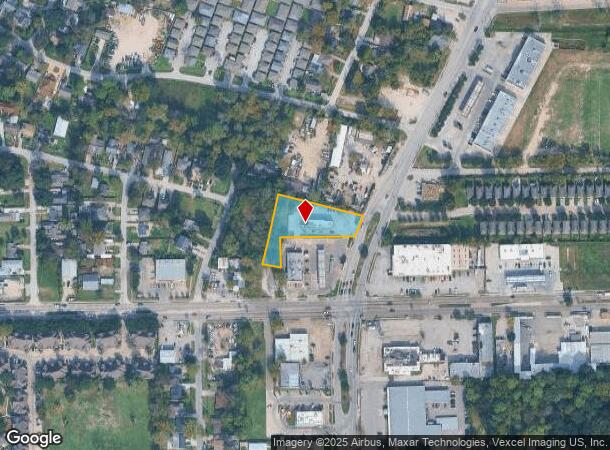  9503 Jensen Dr, Houston, TX Parcel Map