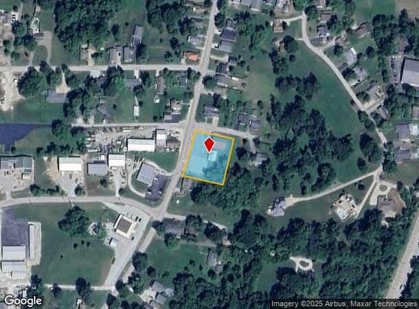  3604 Washington Ave, Bedford, IN Parcel Map