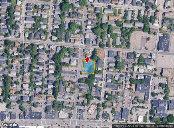  47 Bacon St, Waltham, MA Parcel Map
