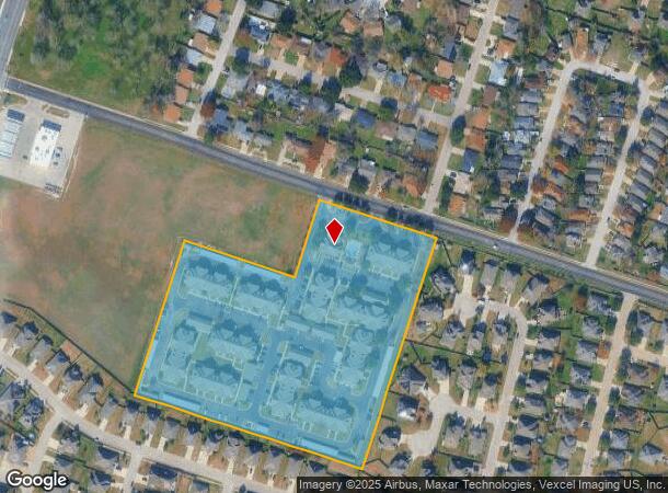  1213 Waters Dairy Rd, Temple, TX Parcel Map