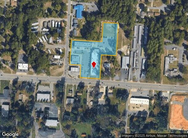  4918 Baseline Rd, Little Rock, AR Parcel Map