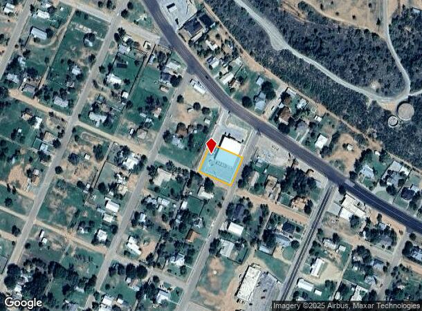202 W Hill St, Spur, TX Parcel Map