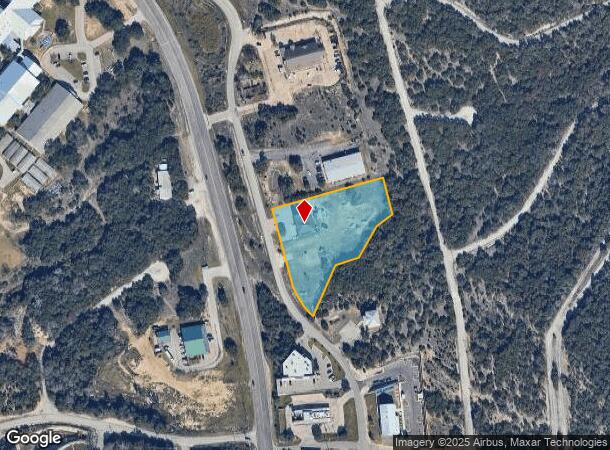  8015 Bronco Ln, Lago Vista, TX Parcel Map