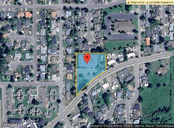  1465 E Central Ave, Sutherlin, OR Parcel Map