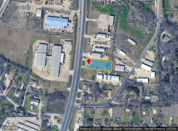  3634 N Highway 77, Waxahachie, TX Parcel Map