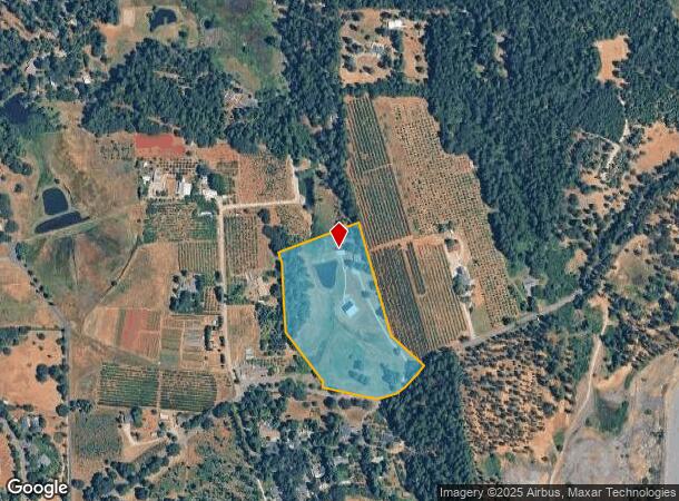 2780 Barkley Rd, Camino, CA Parcel Map