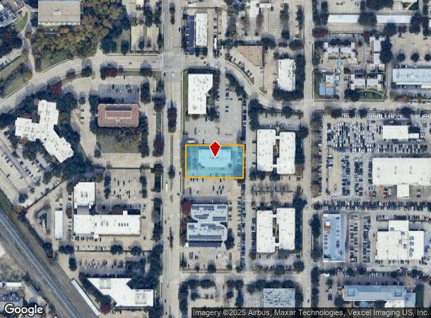 1740 N Collins Blvd, Richardson, TX Parcel Map