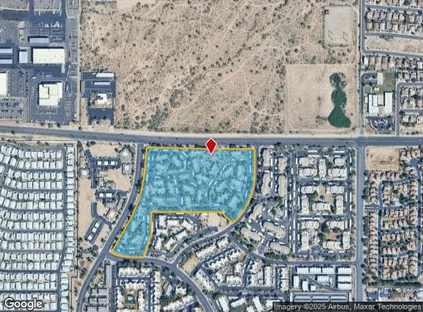7353 E University Dr, Mesa, AZ Parcel Map