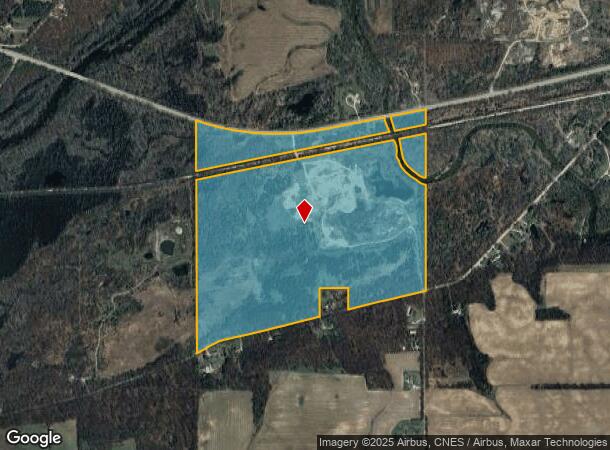 8206 E Bluewater Hwy, Lyons, MI Parcel Map