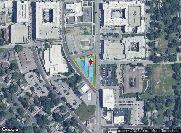  8100 Metcalf Ave, Overland Park, KS Parcel Map