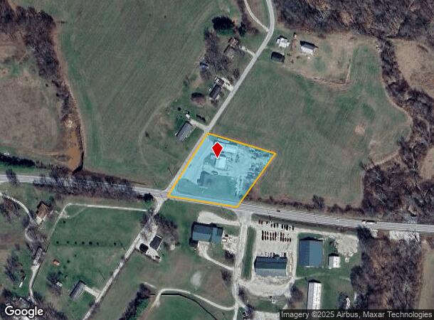  12862 Dover Hill Rd, Loogootee, IN Parcel Map