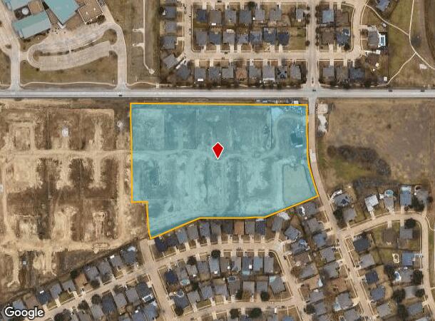  1001 W Mcleroy Blvd, Fort Worth, TX Parcel Map